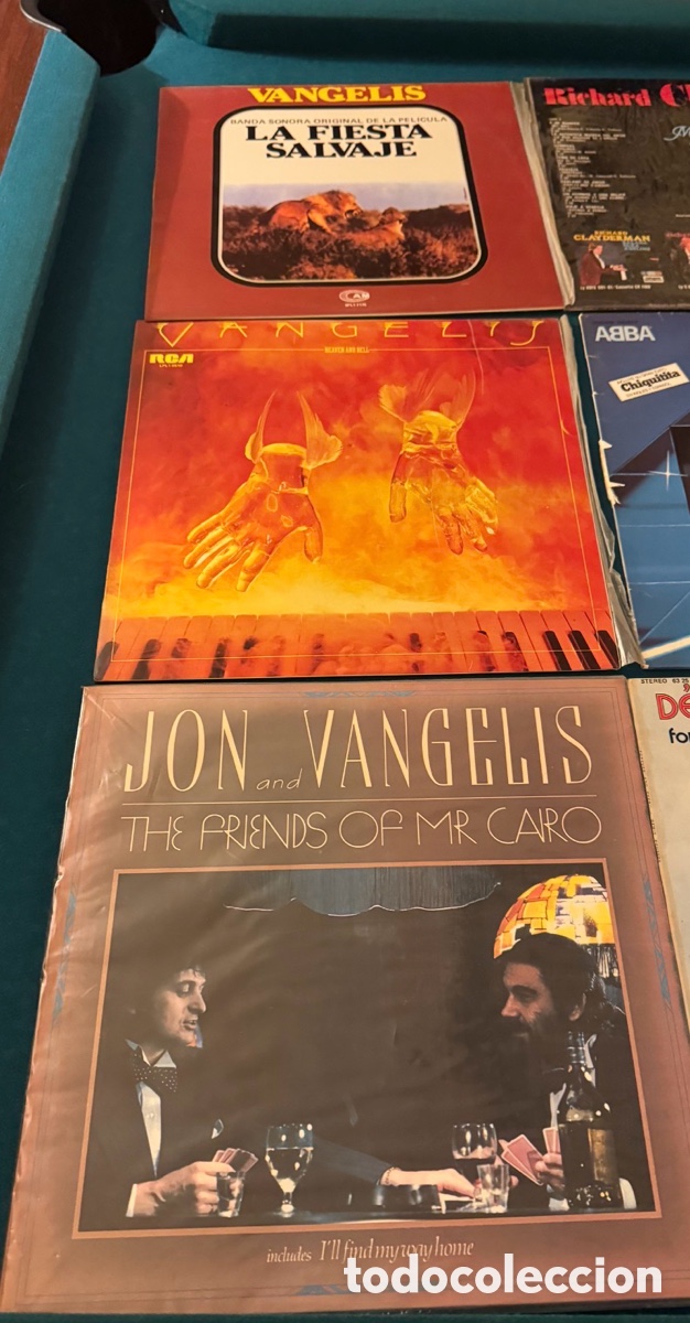 Discos de vinilo: Lote vinilos Vangelis