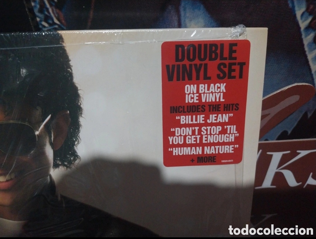 Discos de vinilo: Michael Jackson- Michael Lp Doble Colourred - Foto 3