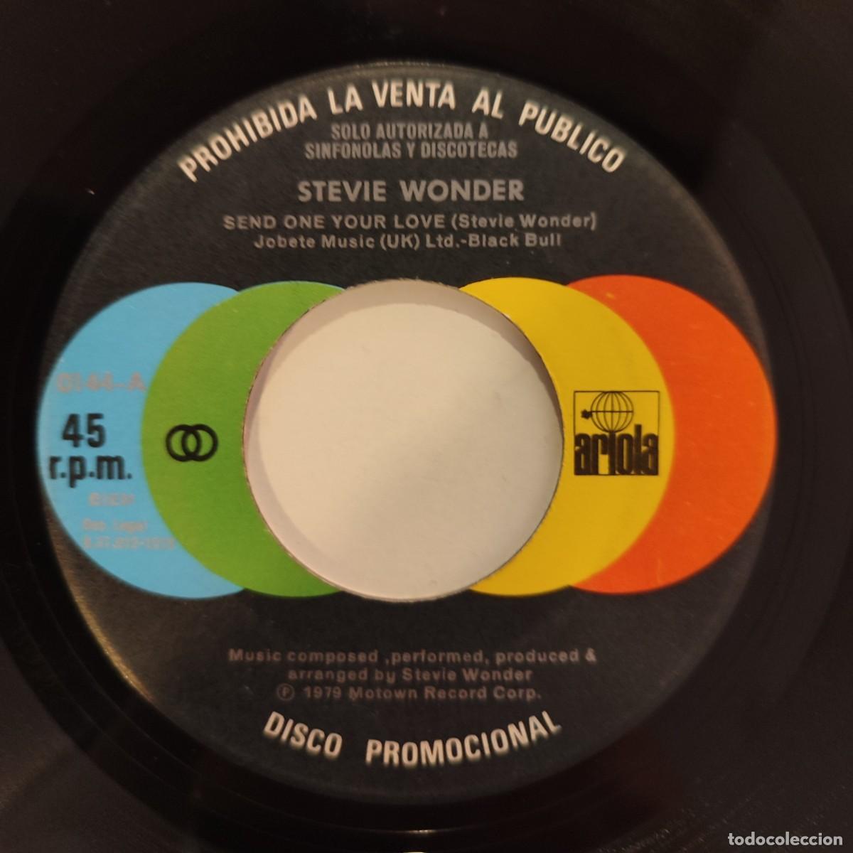 Discos de vinilo: Send One Your Love - Stevie Wonder