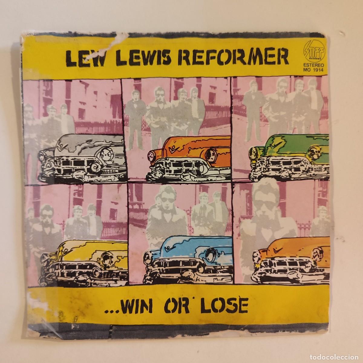 Discos de vinilo: Win Or Lose / Photo-Finish - Lew Lewis Reformer