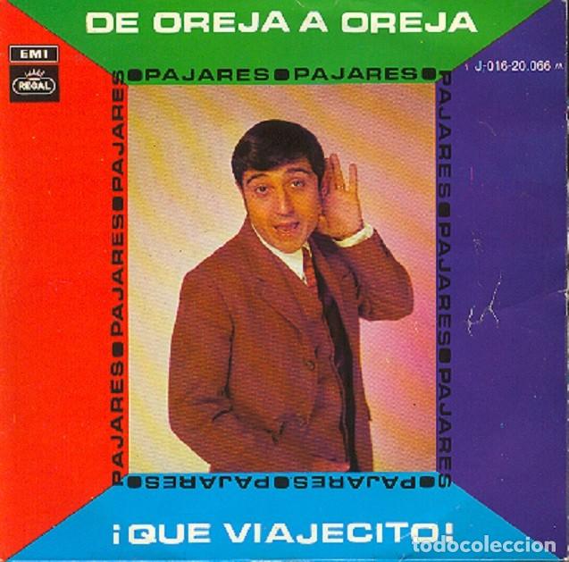Discos de vinilo: Andr&eacute;s Pajares &ndash; De oreja a oreja; &iexcl;Qu&eacute; viajecito! &ndash; REGAL 20.066 &ndash; 1969