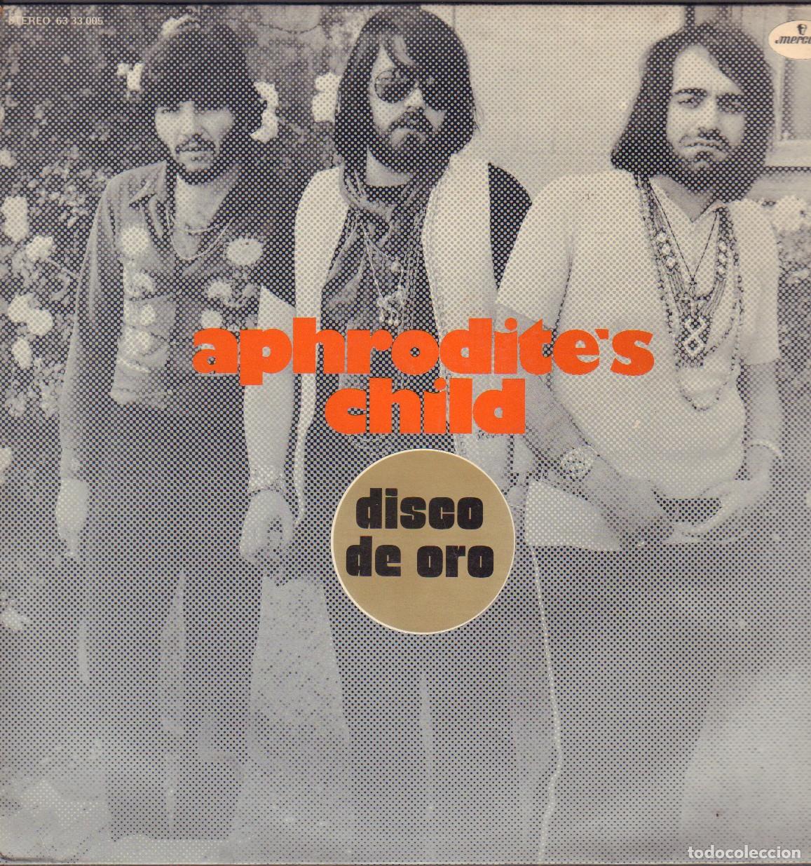 Discos de vinilo: APHRODITE'S CHILD (DISCO DE ORO) - BABYLON, RAIN & TEARS, MARI JOLIE.../ LP MERCURY 1973 RF-25956