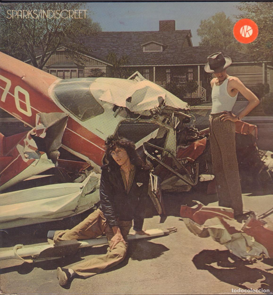 Discos de vinilo: SPARKS - INDISCREET / HOSPITALITY ON PARADE, PNEAPPLE, IN THE FUTURE.../ LP ISLAND 1975 RF-25957