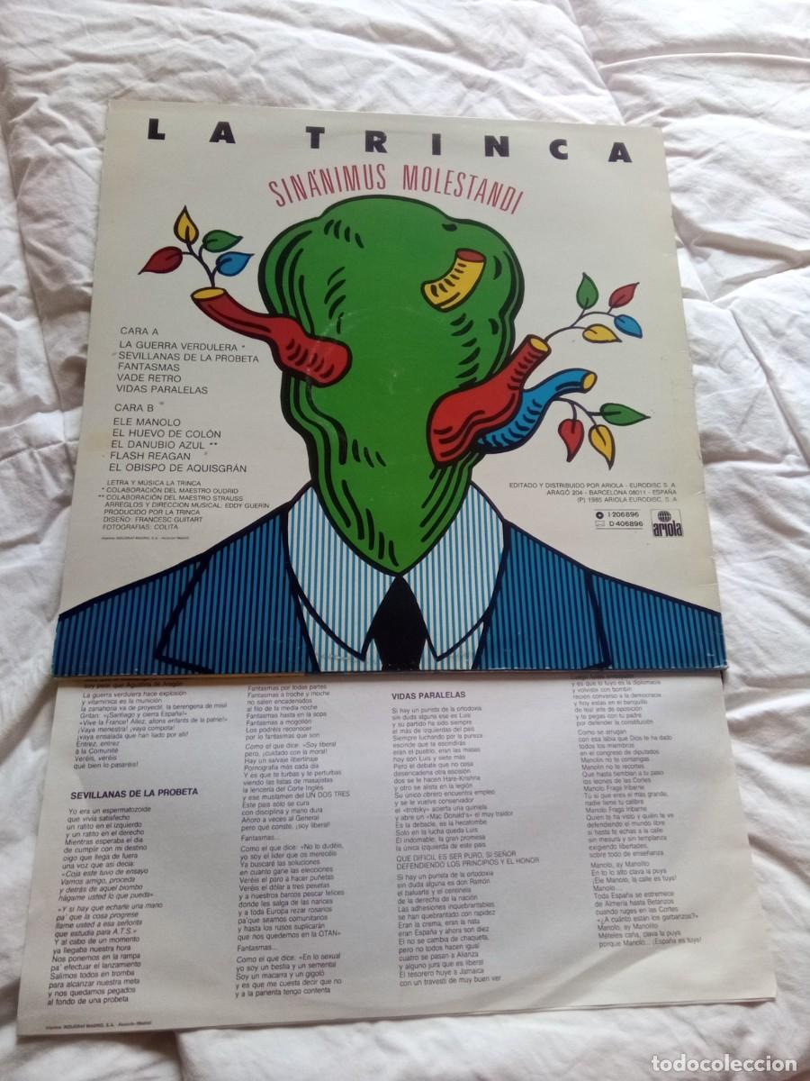 Disques de vinyle: Antiguo disco de vinilo de los a&ntilde;os 60 la trinca