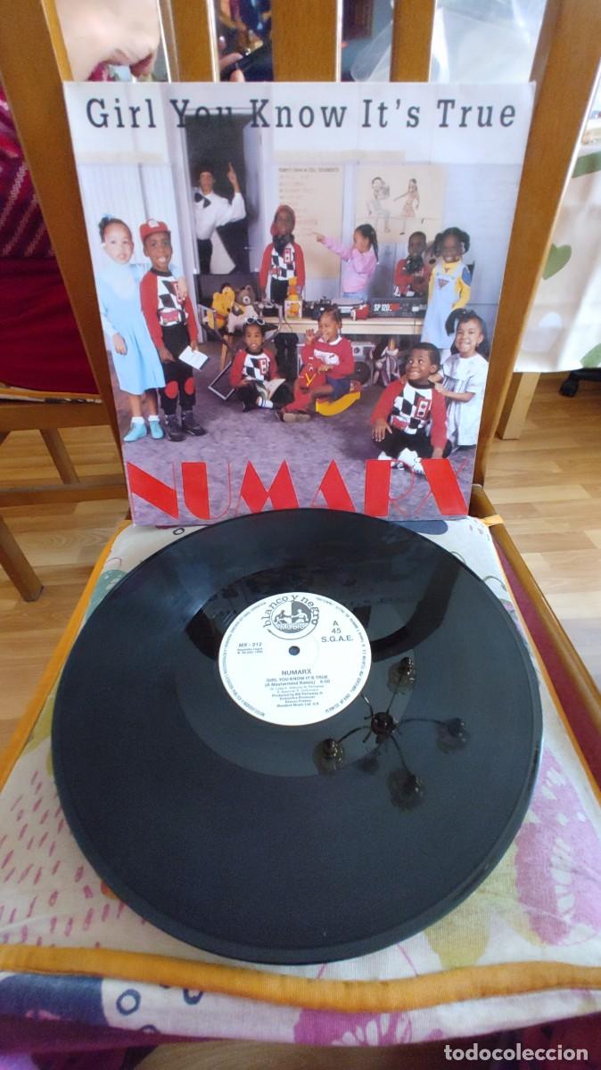 Discos de vinilo: NUMARX-MAXI GIRL YOU KNOW IT`S TRUE - Foto 1