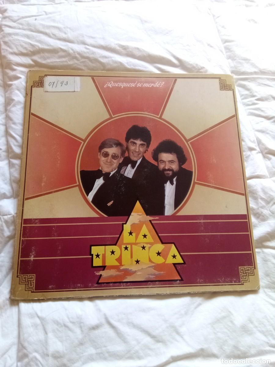 Discos de vinilo: Antiguo disco de vinilo de los a&ntilde;os 60 la trinca