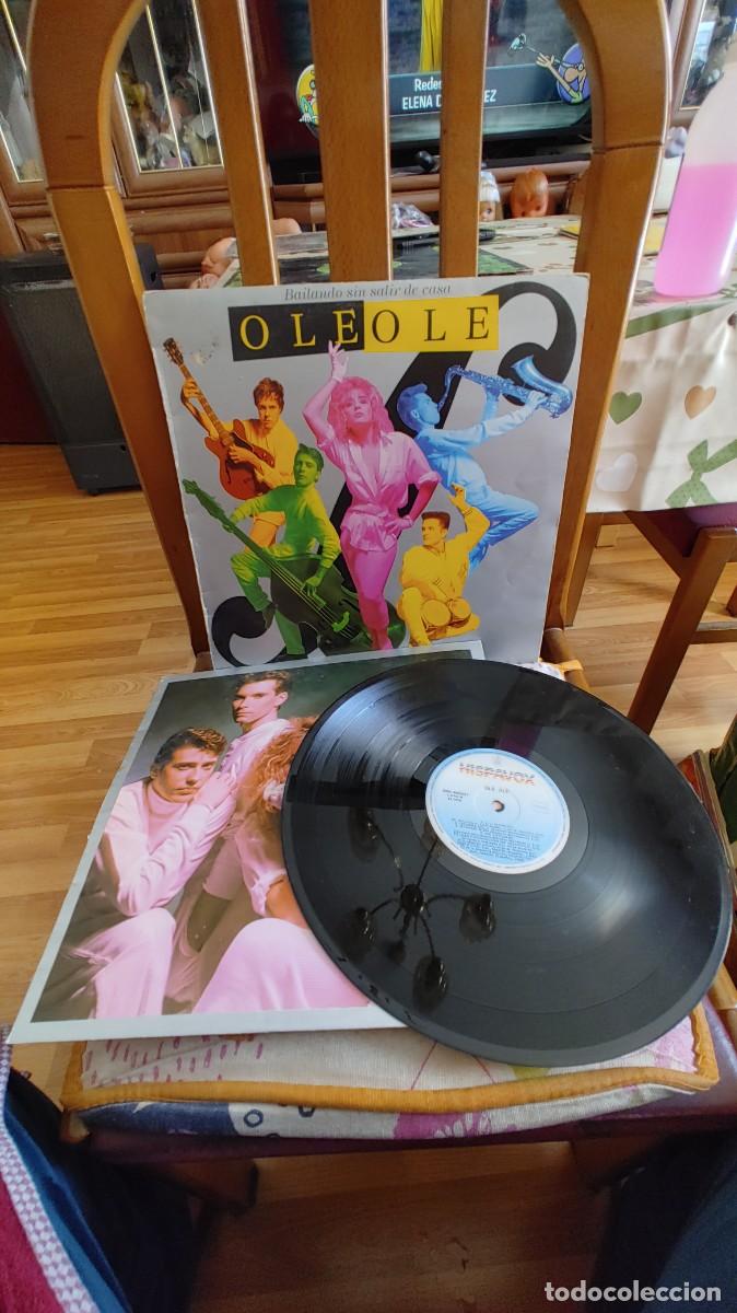Discos de vinilo: OLE OLE-LP BAILANDO SIN SALIR DE CASA-ENCARTE