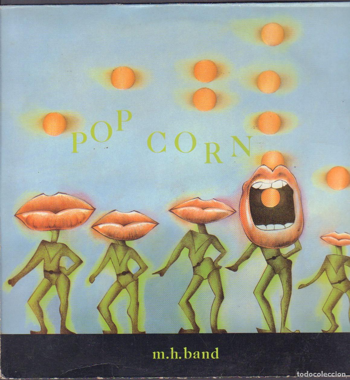 Discos de vinilo: POP CORN - M. H. BAND (HOUTEVILLE REMIX, D. J. REMIX) / MAXISINGLE MAX 1989 RF-25974