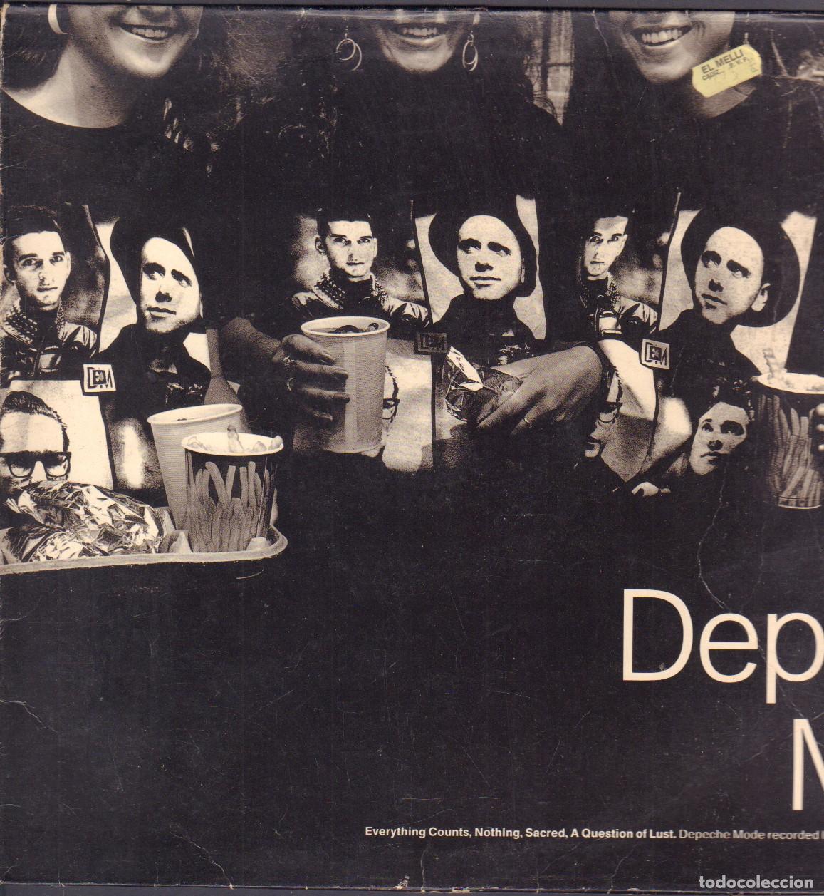 Discos de vinilo: DEPECHE MODE - EVERYTHING COUNTS, NOTHING, SACRED.../ MAXISINGLE SANNI 1989 RF-25976