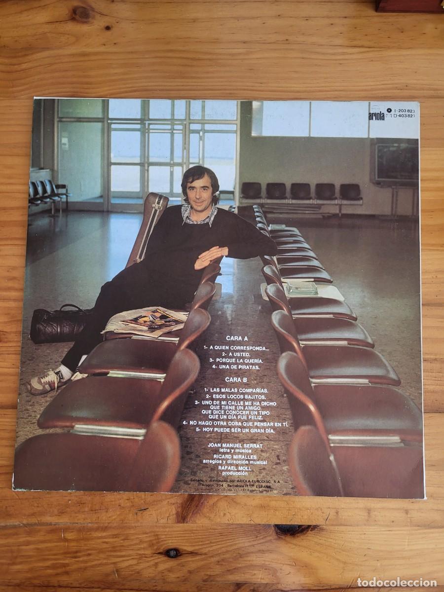 Discos de vinilo: JOAN MANUEL SERRAT EN TR&Aacute;NSITO - Foto 2