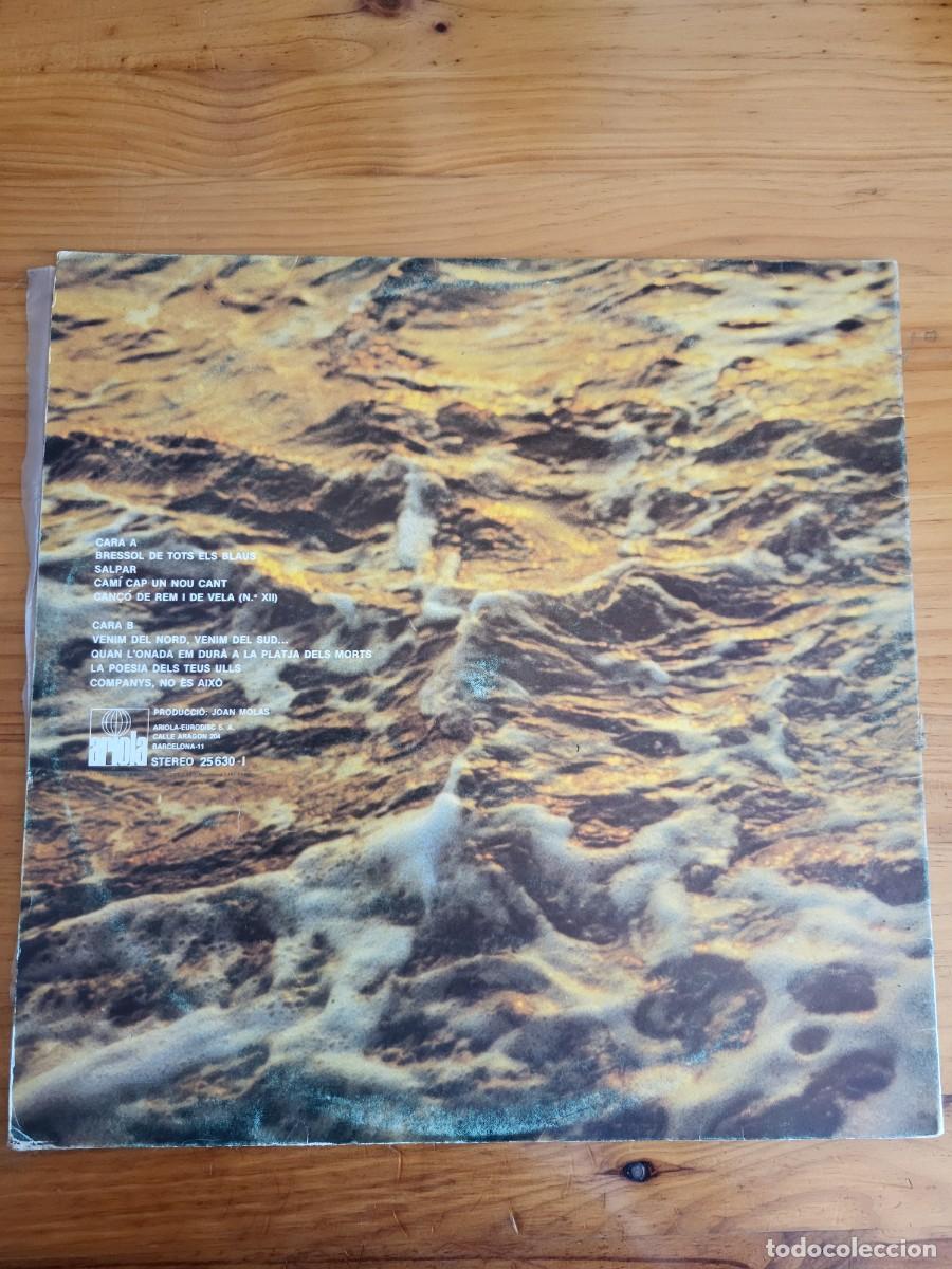 Discos de vinilo: LLUIS LLACH EL MEU AMIC EL MAR - Foto 2