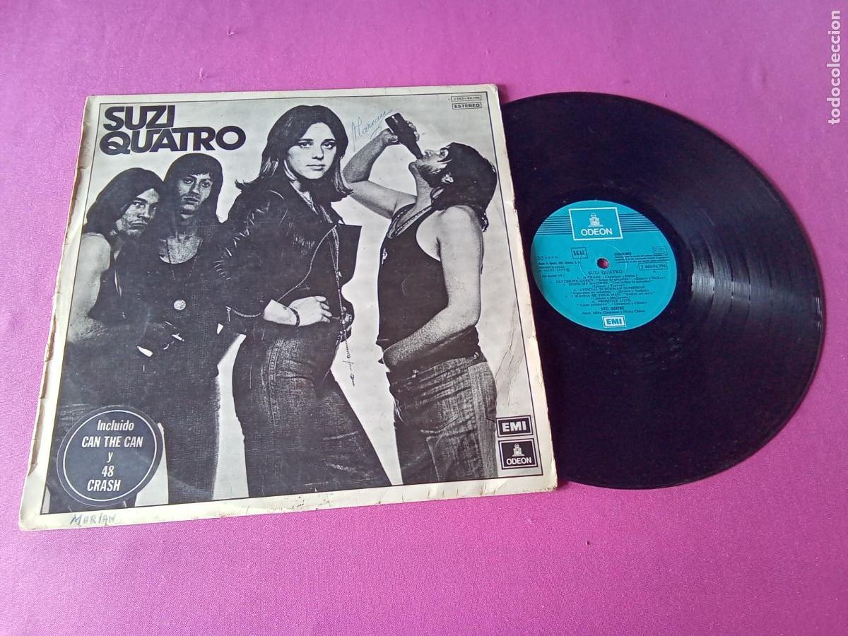 Discos de vinilo: SUZI QUATRO CRASH 1973 LP L31 3