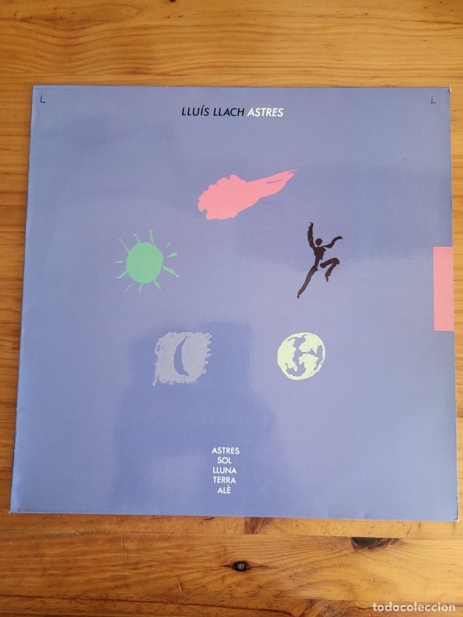 Discos de vinilo: LLU&Iacute;S LLACH ASTRES, SOL, LLUNA, TERRA, AL&Egrave; - Foto 1