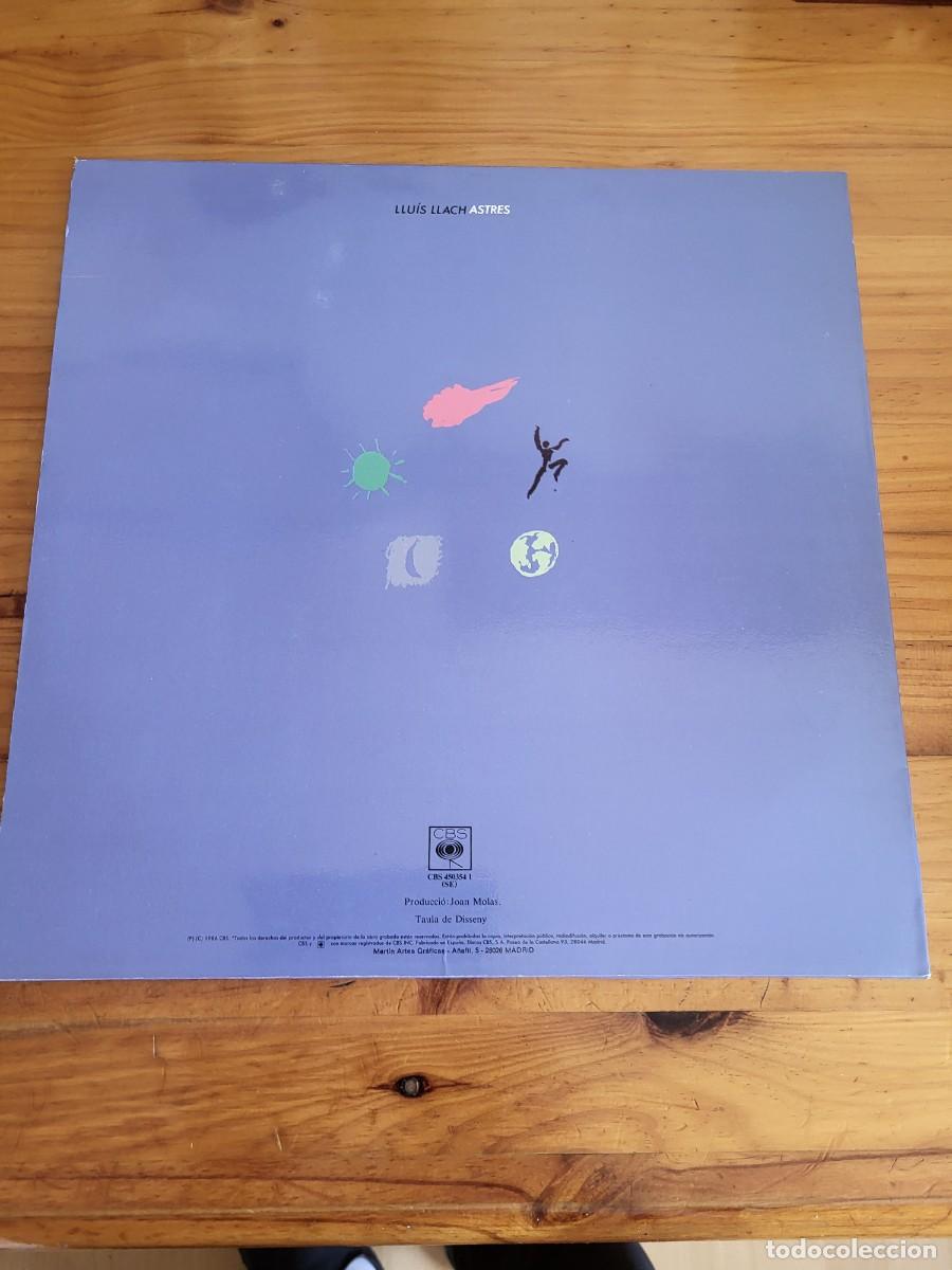 Discos de vinilo: LLU&Iacute;S LLACH ASTRES, SOL, LLUNA, TERRA, AL&Egrave; - Foto 2