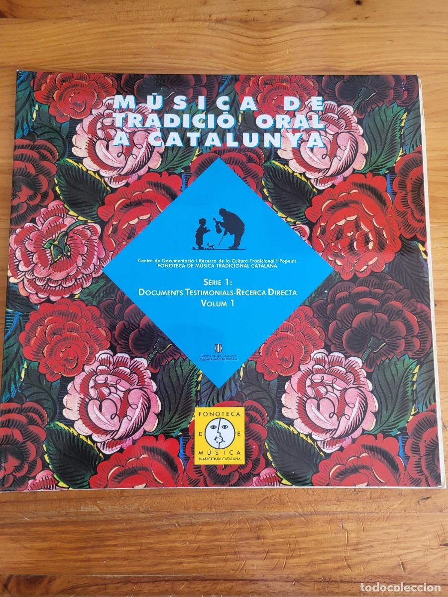 Discos de vinilo: M&Uacute;SICA DE TRADICI&Oacute; ORAL A CATALUNYA