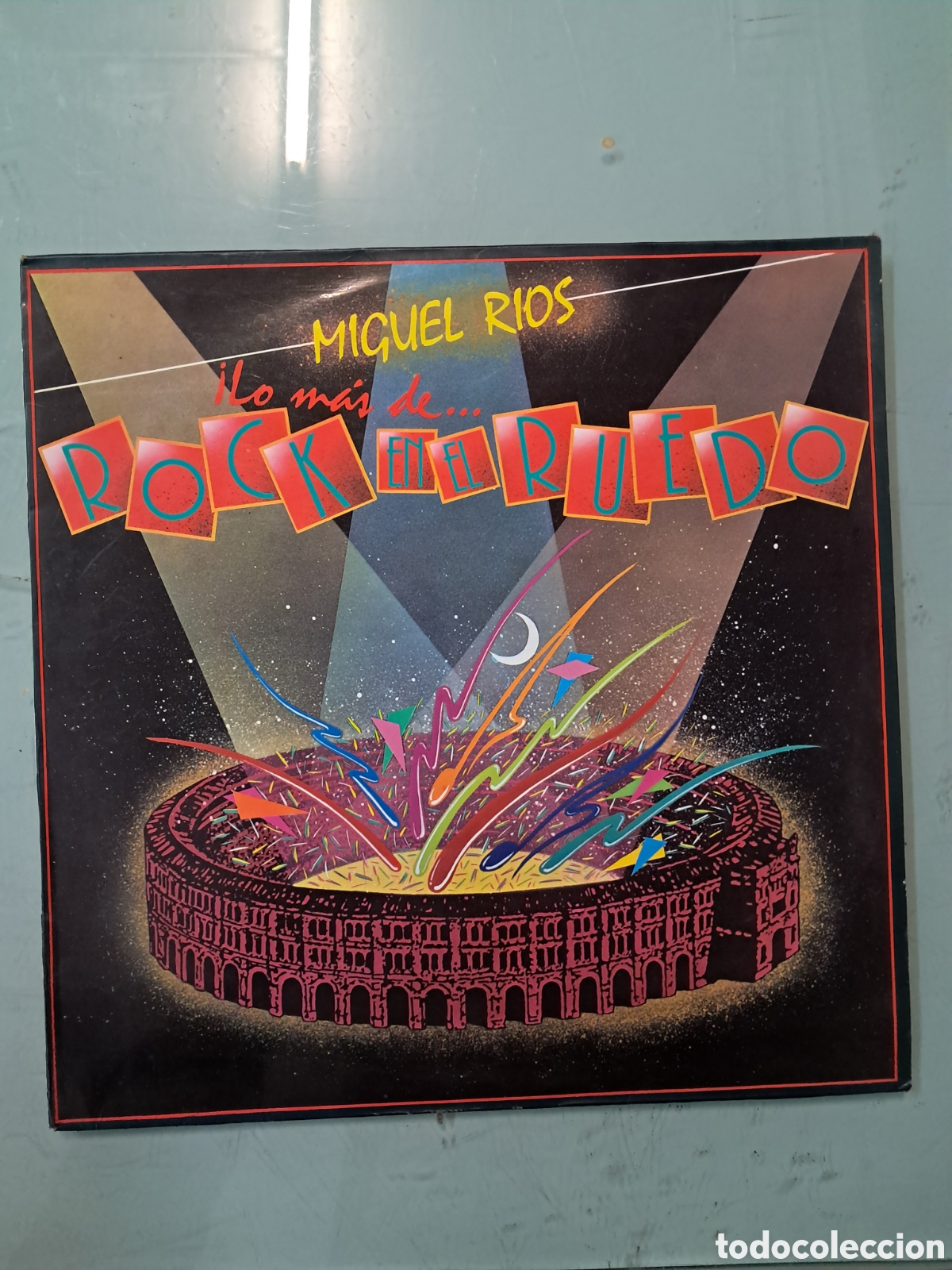 Discos de vinilo: Miguel R&iacute;os, lo m&aacute;s de Rock en el ruedo,LP