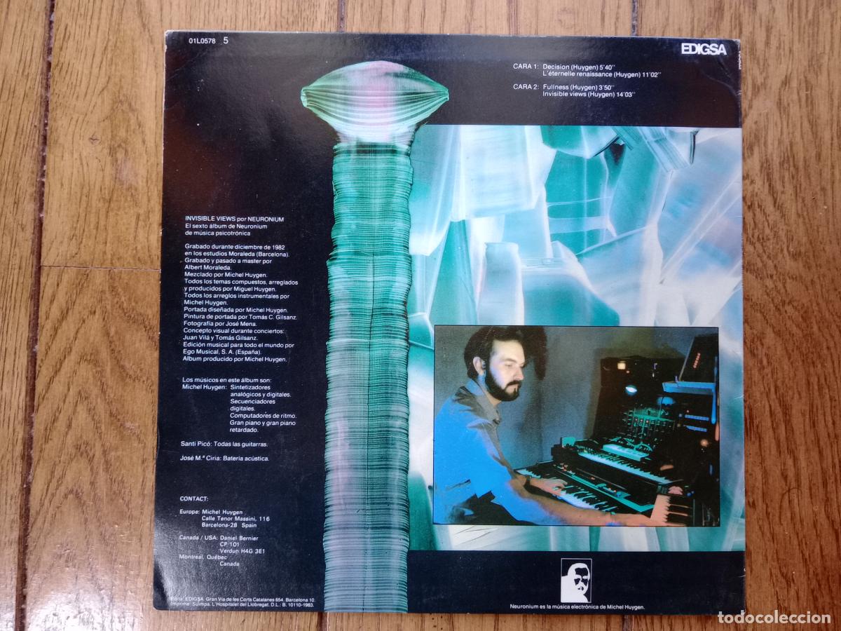 Discos de vinilo: Neuronium - invisible views - Foto 3
