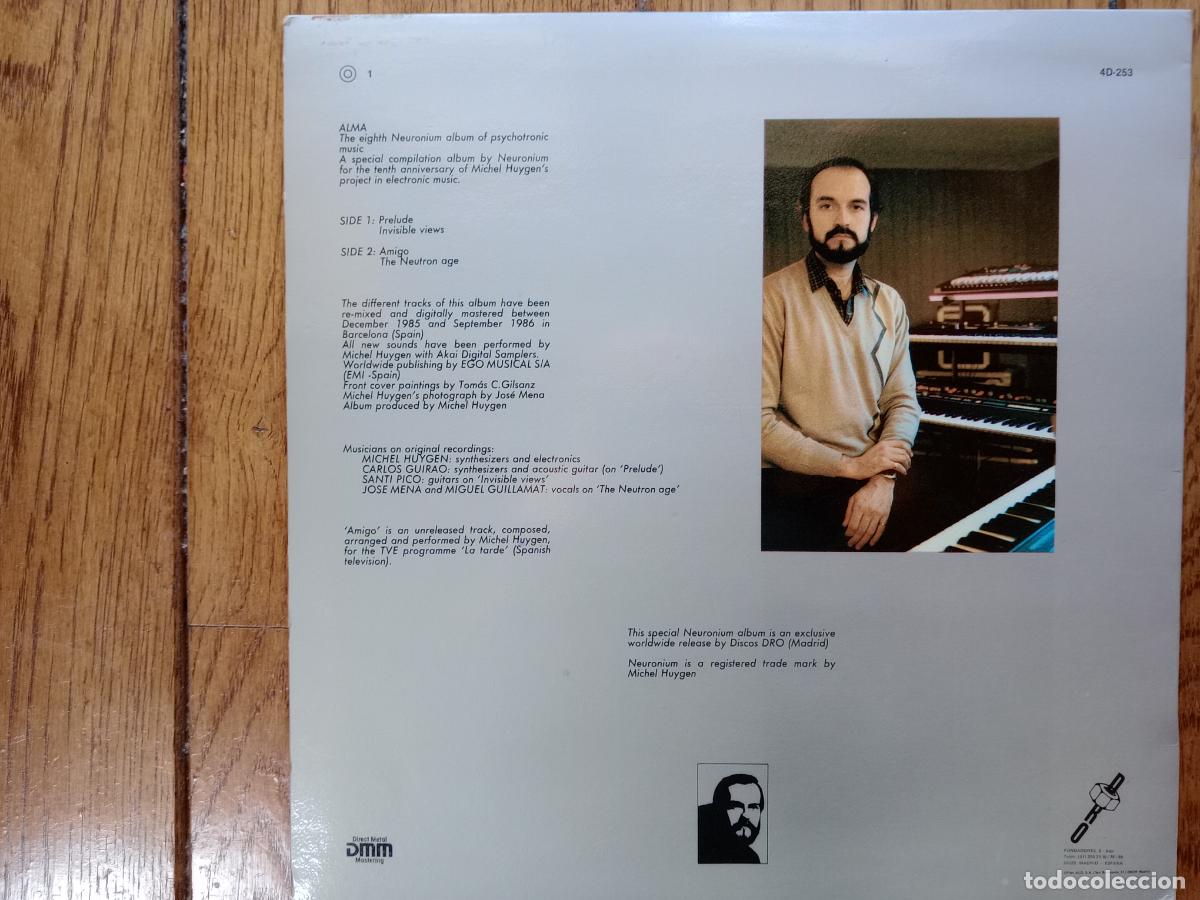 Discos de vinilo: Neuronium ( Michel Huygen ) - alma - Foto 2