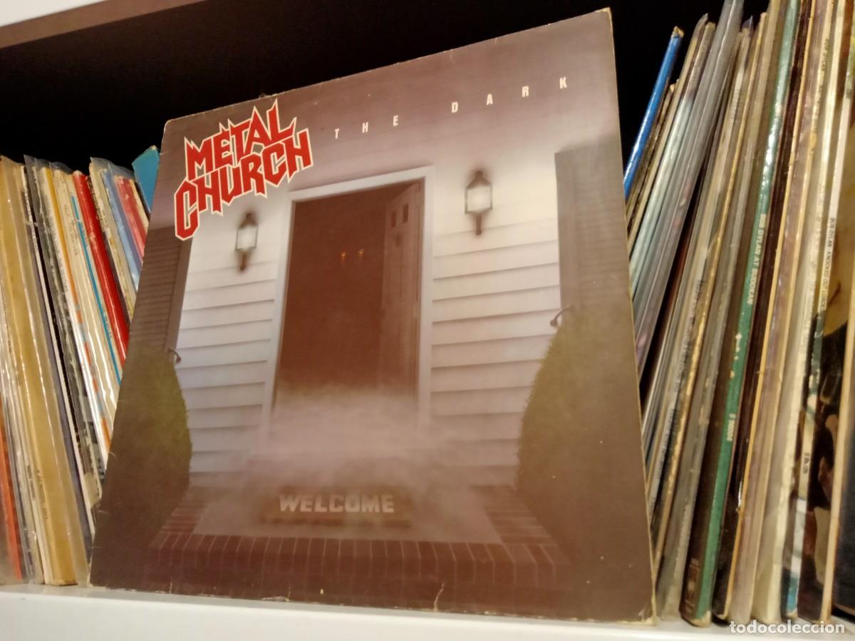 Discos de vinilo: Metal Church &lrm;&ndash; The Dark - LP Spain 1986