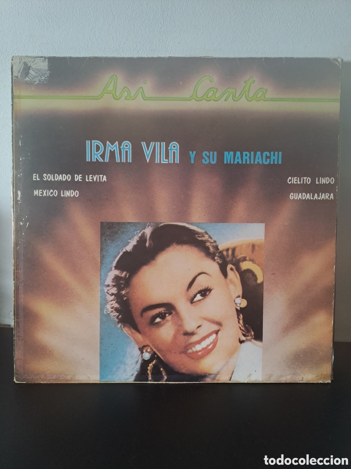 Discos de vinilo: Irma Vila y sus mariachis. Asi canta. Esp. B.2