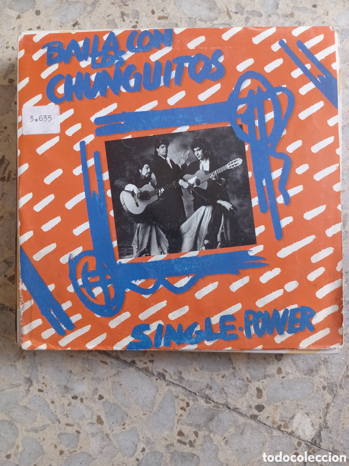 Vinyl records: SGL BAILA CON LOS CHUNGUITOS SINGLE POWER 1990