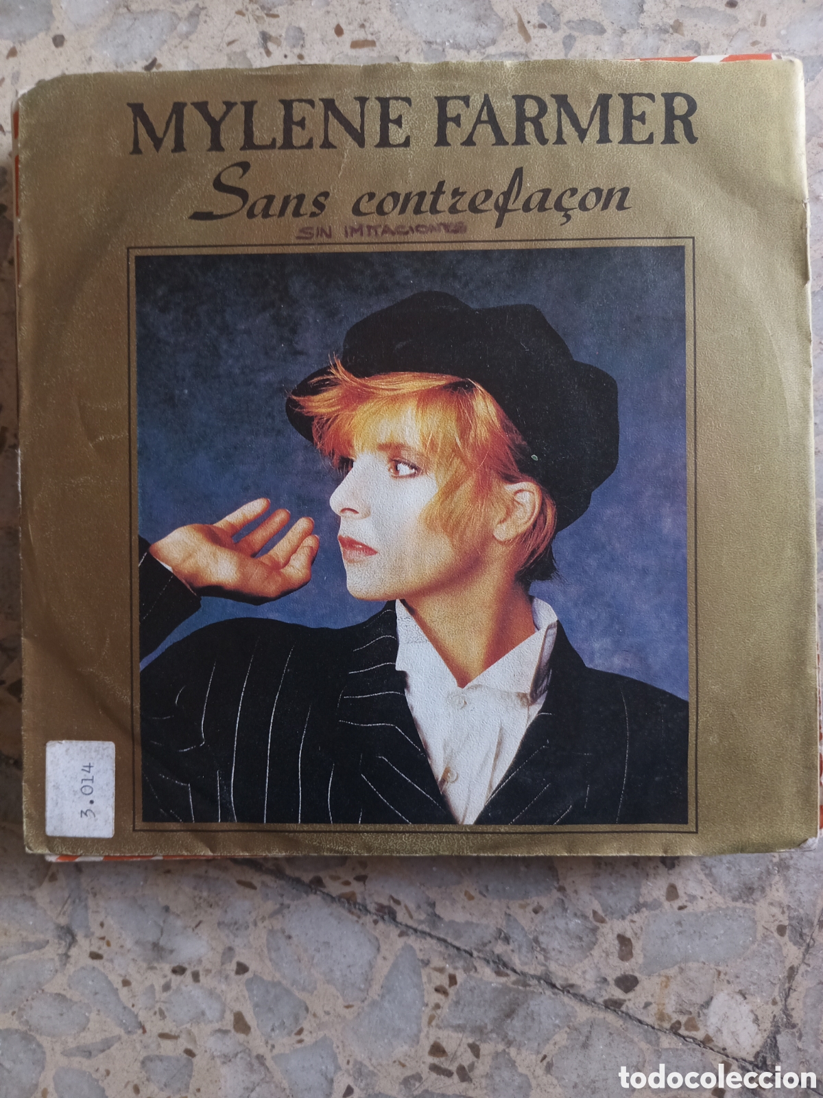 Vinyl records: SGL MYLENE FARMER SANS CONTREFACON 1987 FRANCIA