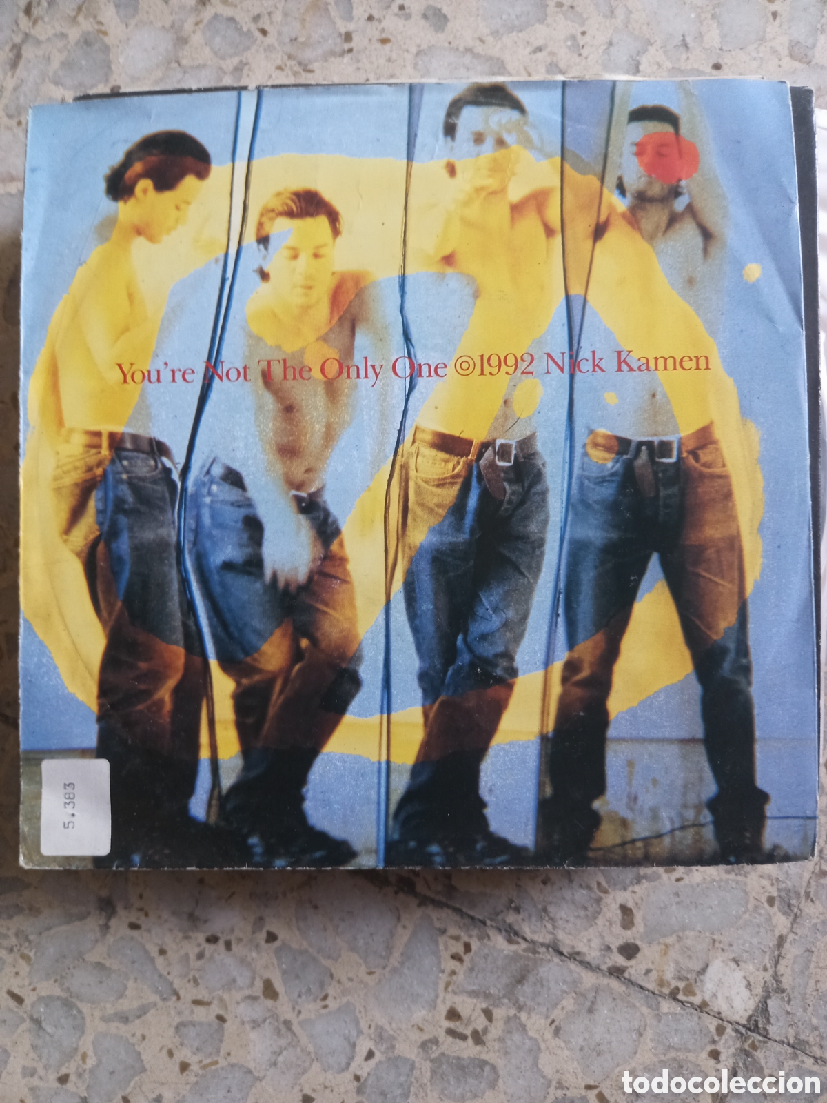 Disques de vinyle: SGL NICK KAMEN YOU&acute;RE NOT THE ONLY ONE 1992 GERMANY