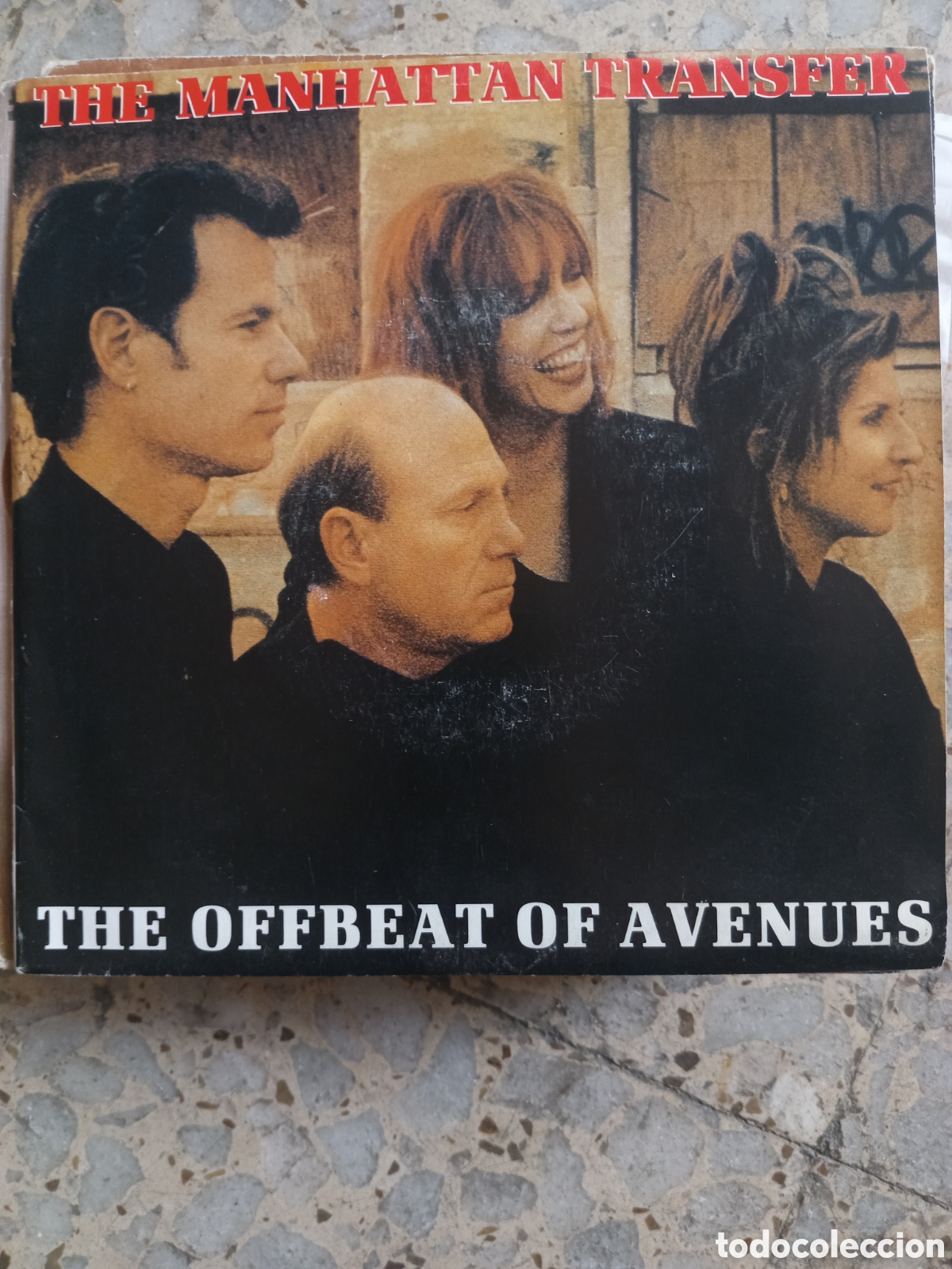 Discos de vinilo: SGL THE MANHATTAN TRANSFER THE OFFBEAT OF AVENUES 1991 PROMO