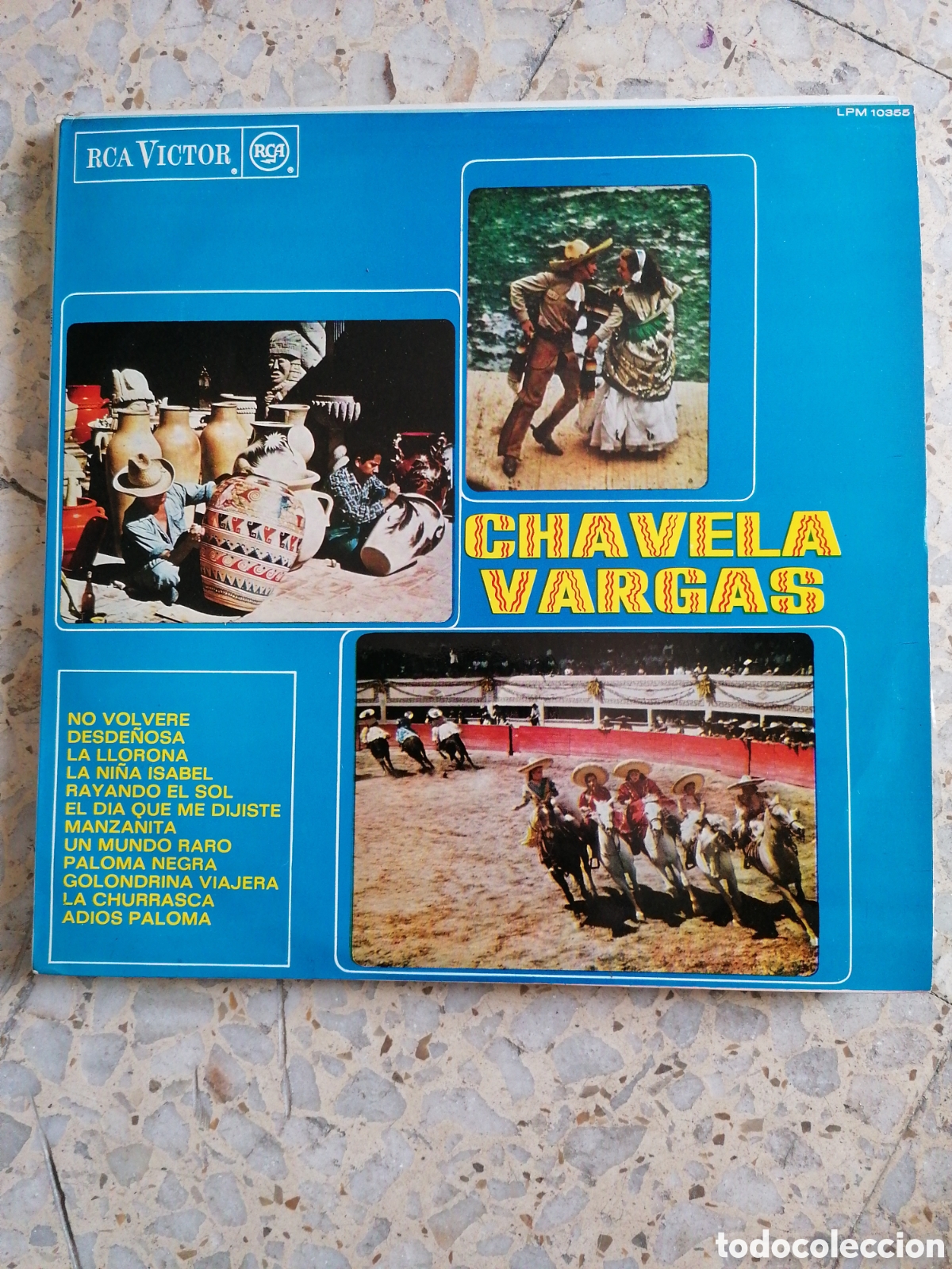 Discos de vinilo: LP CHAVELA VARGAS EDICION ESPA&Ntilde;OLA 1967
