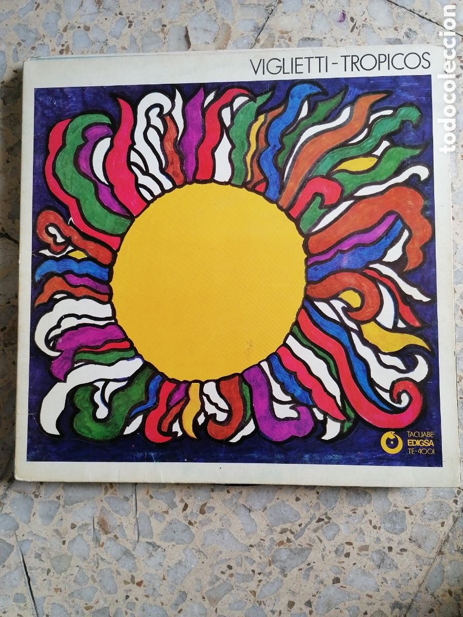 Discos de vinilo: LP VIGLIETTI TROPICOS PORTADA ABIERTA 1974