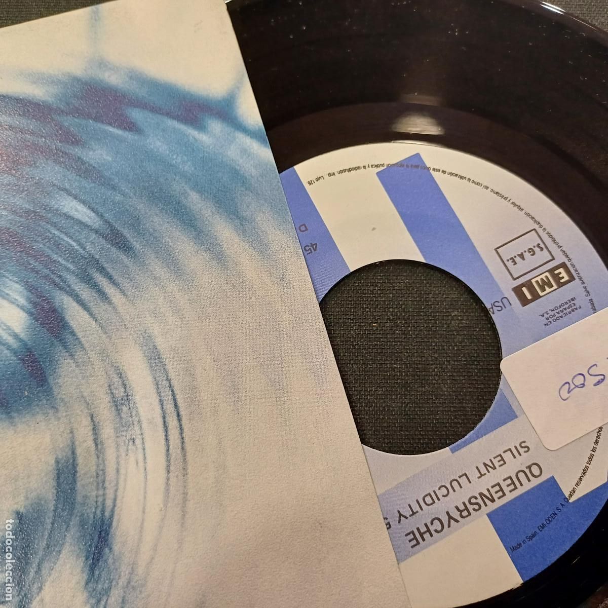 Discos de vinilo: QUEENSRYCHE/SILENT LUCIDITY/SINGLE METAL. - Foto 2