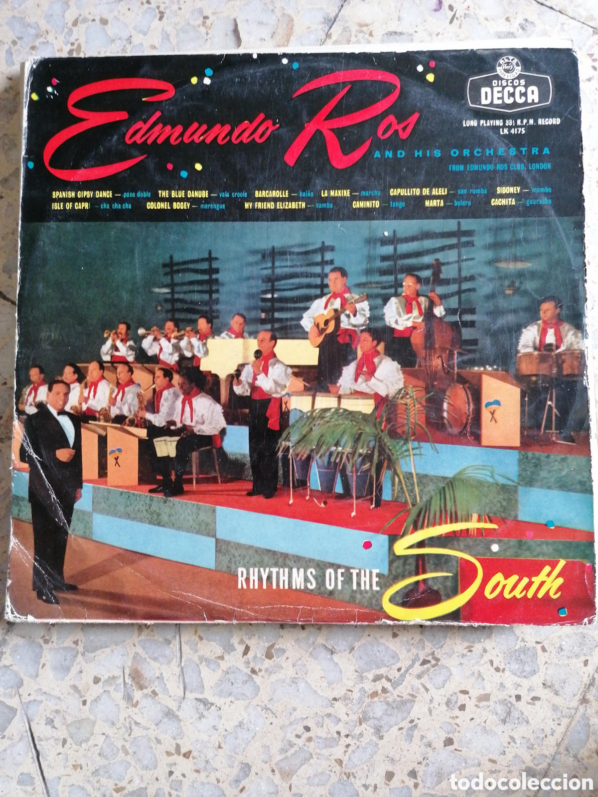 Discos de vinilo: LP EDMUNDO ROS 1958 ESPA&Ntilde;OL