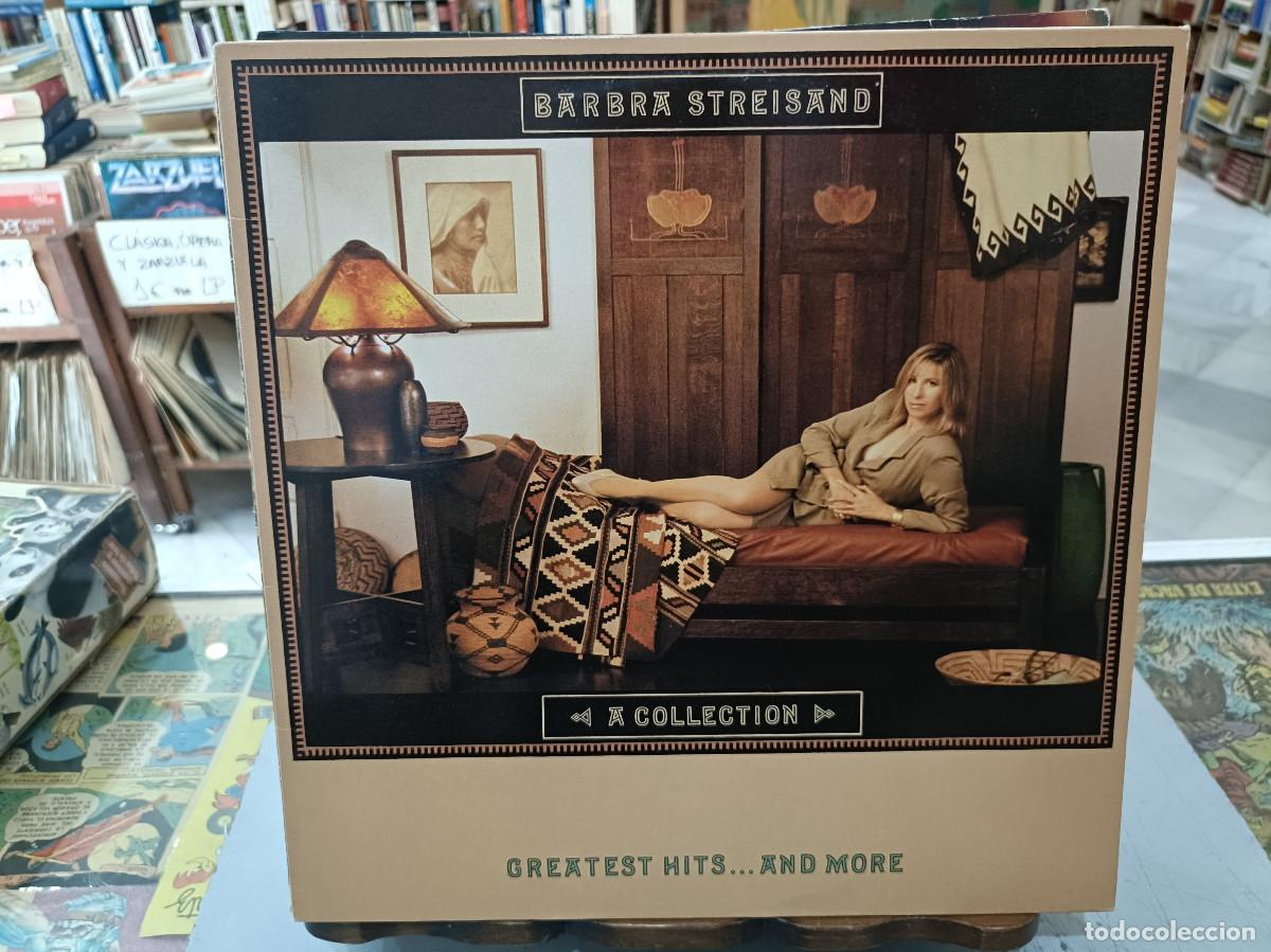 Discos de vinilo: Barbra Streisand - A Collection Greatest Hits ... And More - LP. sello CBS 1989