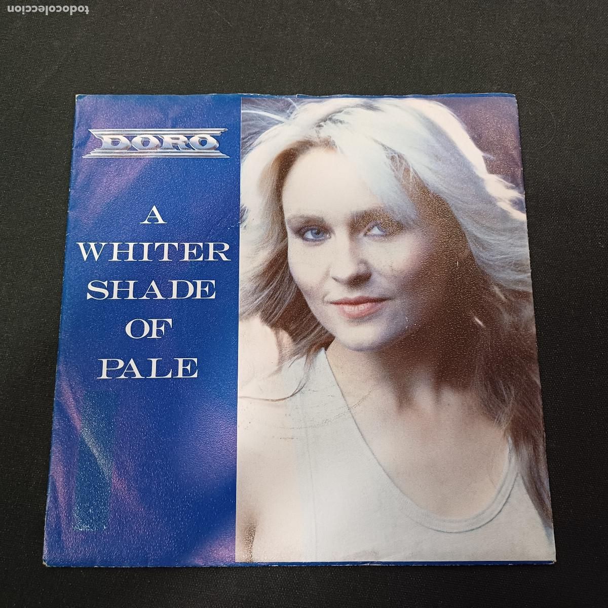 Discos de vinilo: DORO/A WHITER SHADE OF PALE/SINGLE METAL.