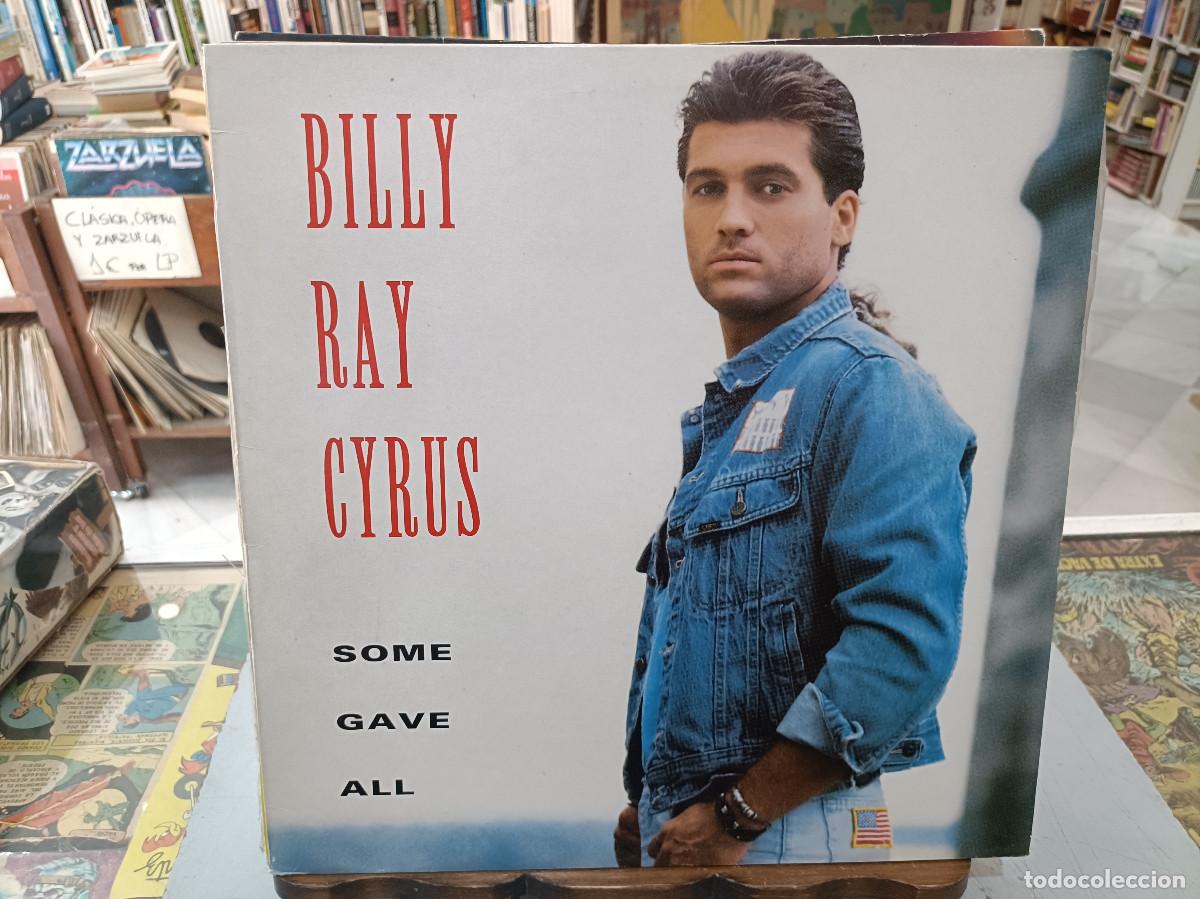 Discos de vinilo: Billy Ray Cyrus - Some Gave All - LP. sello Mercury 1992