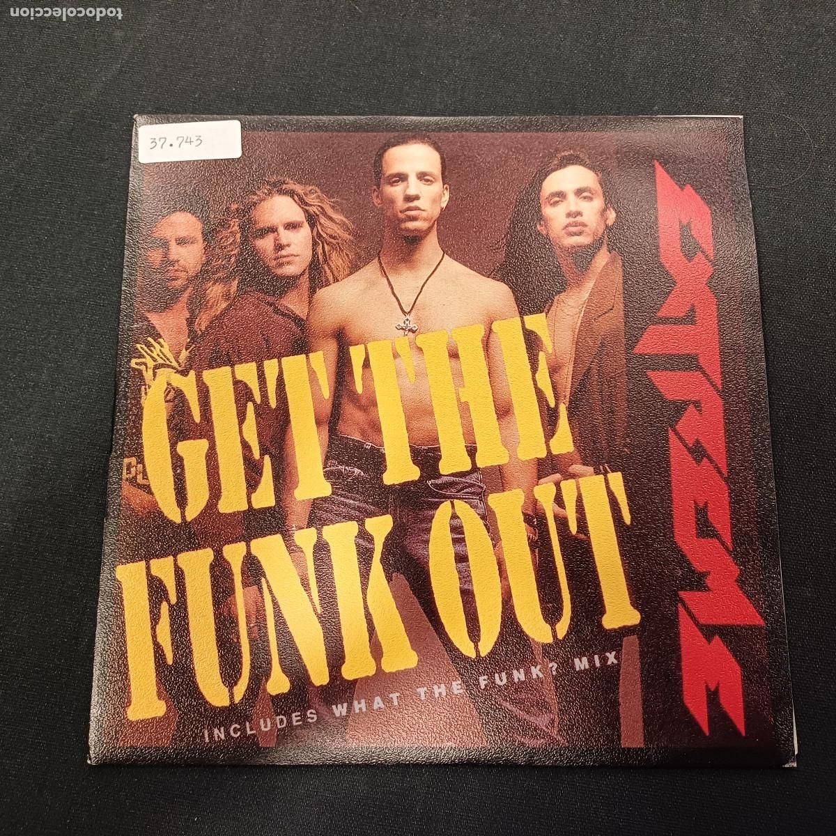 Discos de vinil: EXTREME/GET THE FUNK OUT/SINGLE. EXTREME/GET THE FUNK OUT/SINGLE.