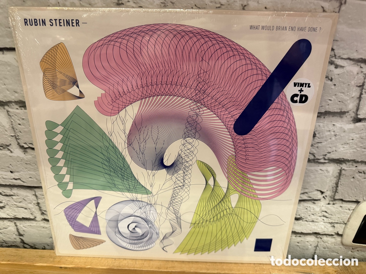 Discos de vinilo: RUBIN STEINER &ndash; What Would Brian Eno Have Done? Lp vinilo + CD precintado