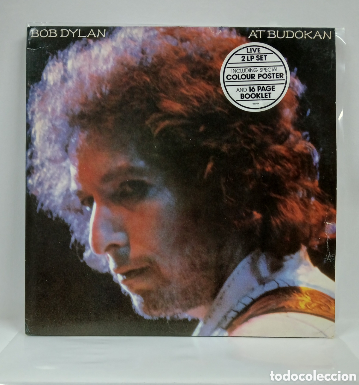 Discos de vinilo: BOB DYLAN &rdquo;AT BUDOKAN&rdquo; DOBLE LP. GATEFOLD. ORIG. HOLLAND. 1979 (VG+)