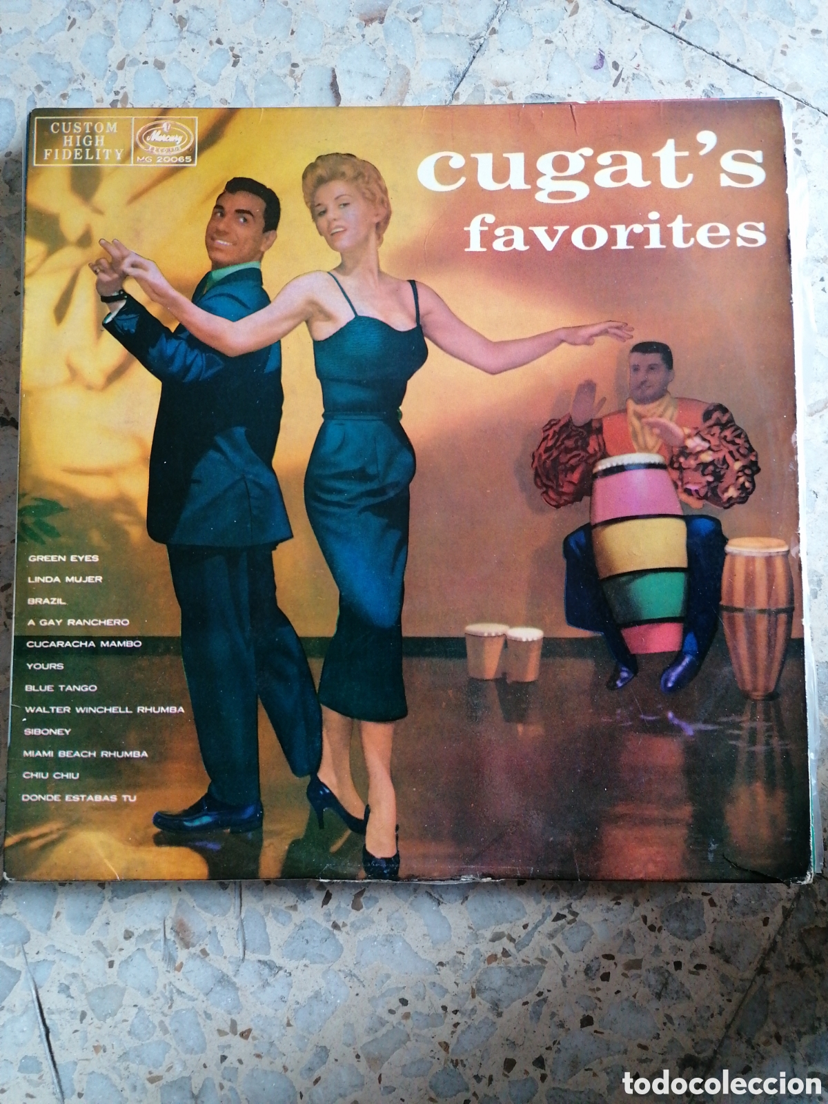 Discos de vinilo: LP CUGAT FAVORITES 1959 ESPA&Ntilde;OL