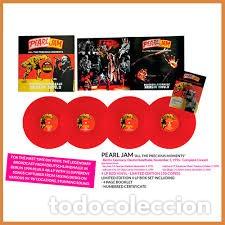 Discos de vinilo: PEARL JAM BOX SET 4xLP All The Precious Moments (Red Colour 150 Numbered Copies) lp