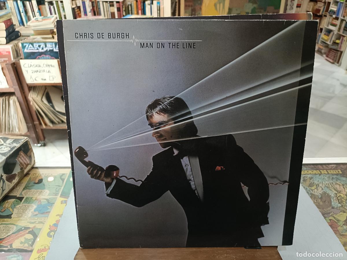 Discos de vinilo: Chris de Burgh - Man on the line - LP. A&M Records 1984