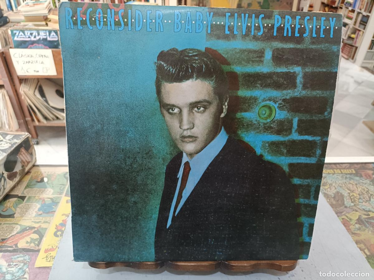 Discos de vinilo: Elvis Presley - Reconsider Baby Elvis Presley - LP. sello RCA 1968
