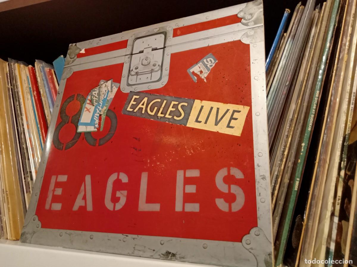 Discos de vinilo: Eagles &lrm;&ndash; Eagles Live - 2 LP UK 1980