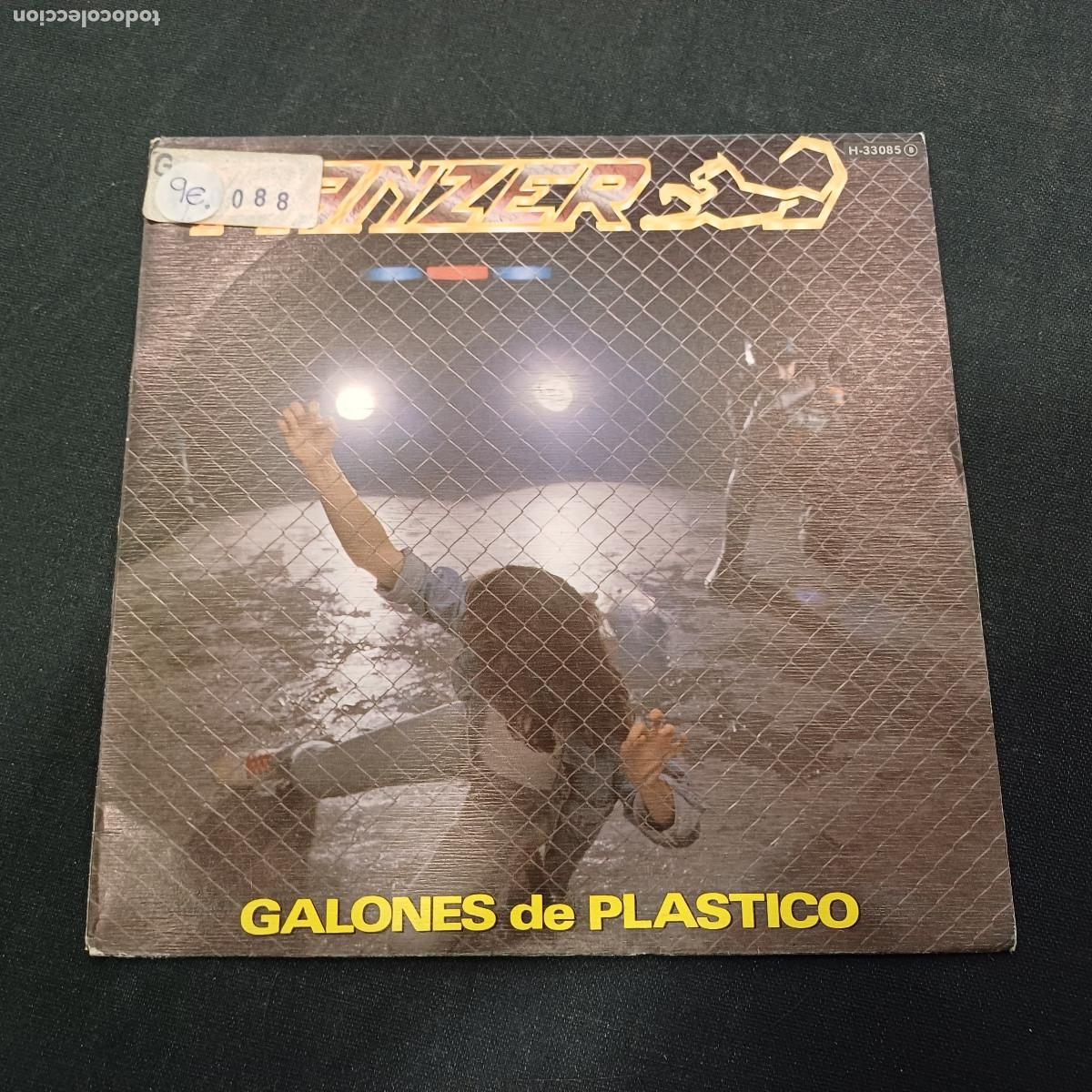 Discos de vinilo: PANZER/GALONES DE PLASTICO/SINGLE PROMOCIONAL.