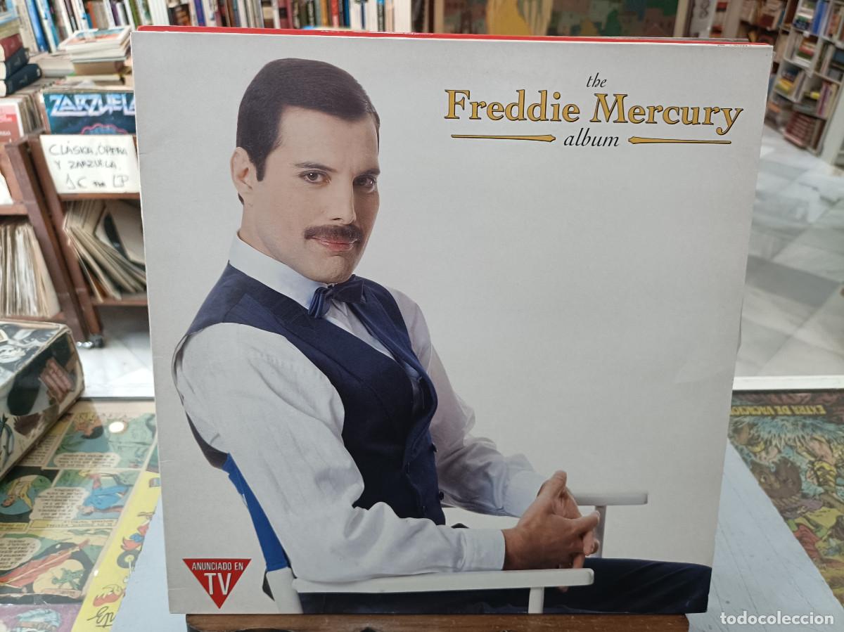 Discos de vinilo: Freddie Mercury - The Freddie Mercury Album - LP. sello Parlophone 1992