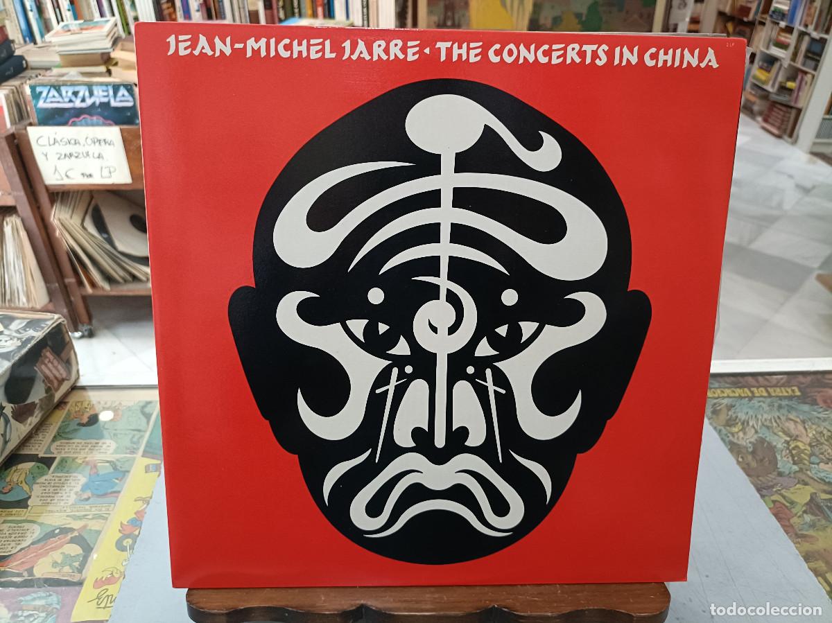 Discos de vinilo: Jean-Michel Jarre - The Concerts In China - Doble LP. sello Polydor 1982