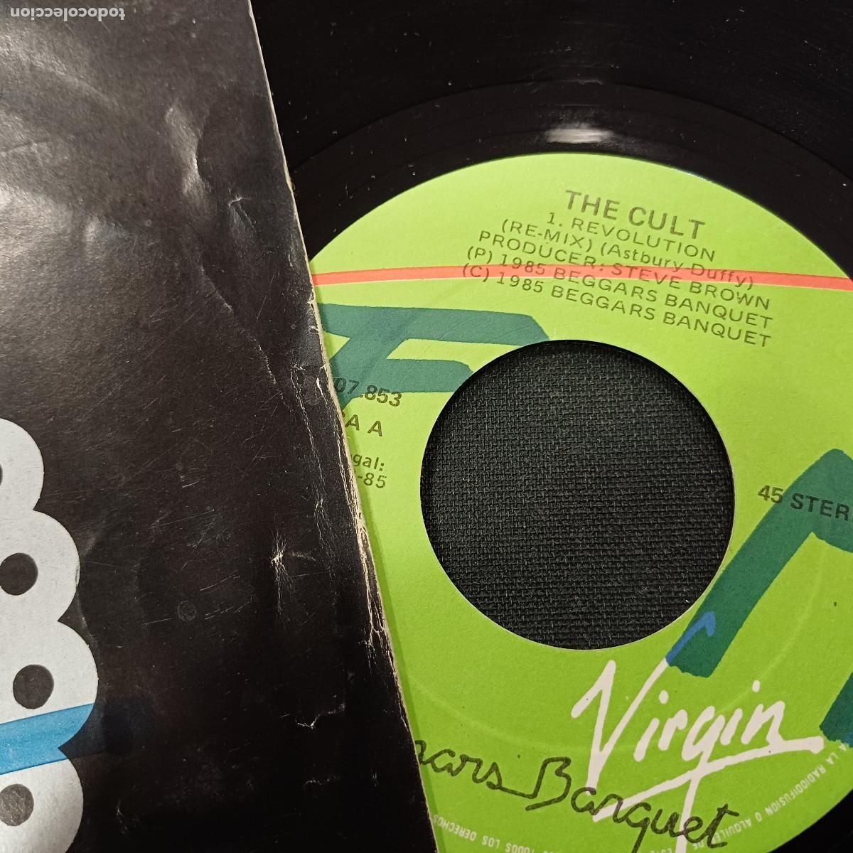 Discos de vinilo: THE CULT/REVOLUTION/SINGLE. - Foto 2