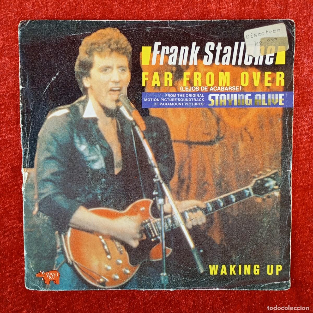 Discos de vinilo: FRANK STALLONE - STAYING ALIVE - BANDA SONORA - L.P. VINILO - RSO RECORDS - 815 023-7 / 3057