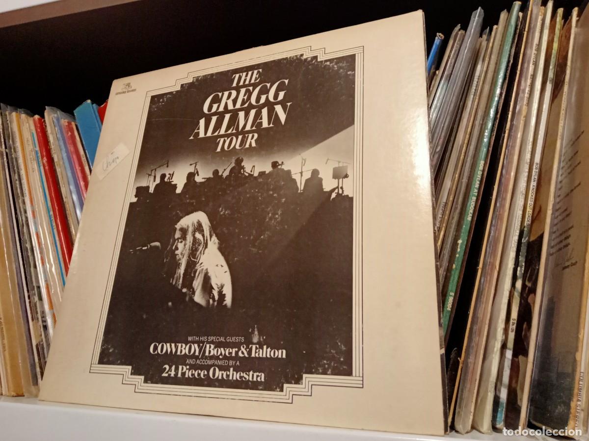 Discos de vinilo: Gregg Allman With Cowboy / Boyer& Talton &lrm;&ndash; The Gregg Allman Tour - LP US 1974