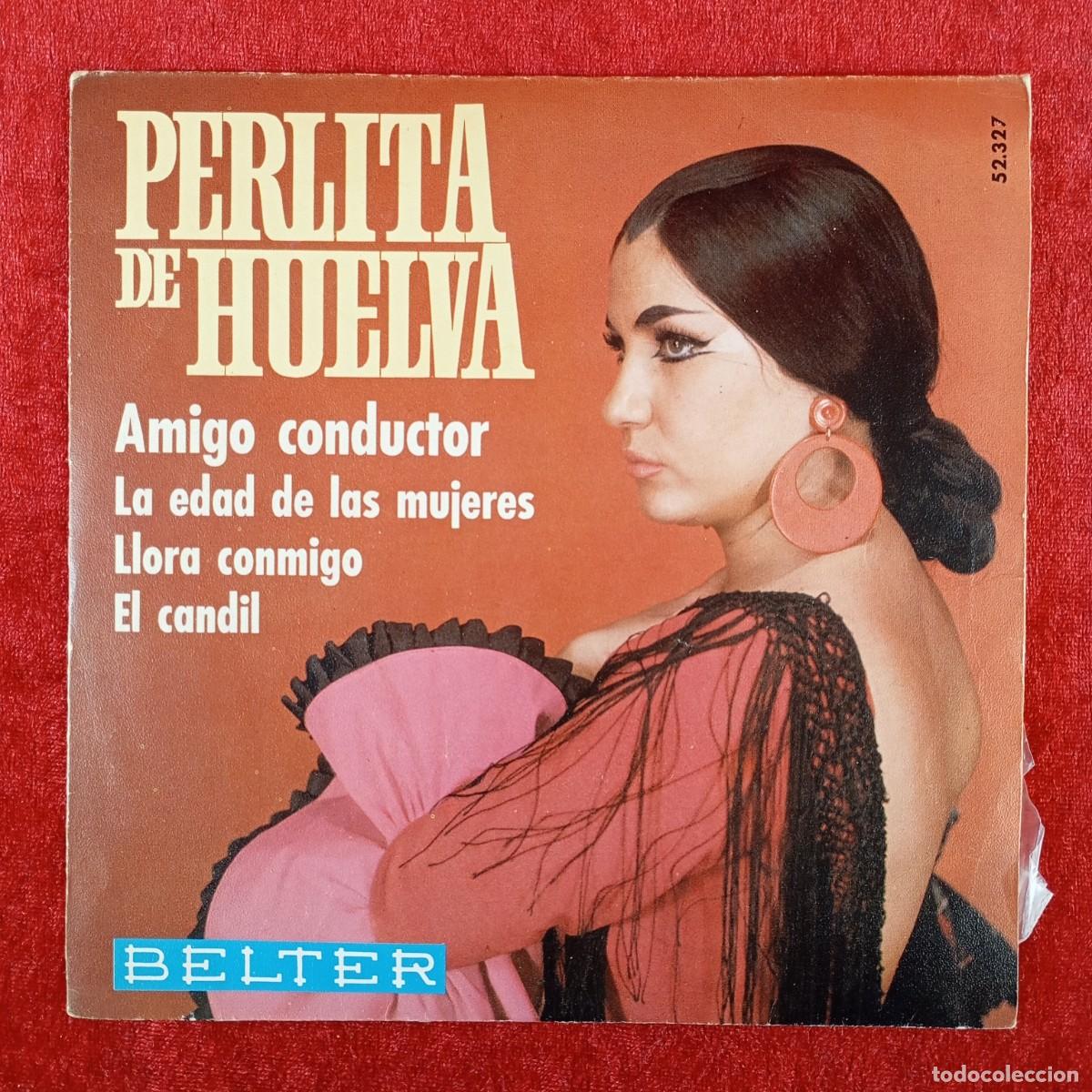 Discos de vinilo: PERLITA DE HUELVA - VICENTE &rdquo;EL GRANAINO&rdquo; - L.P. VINILO - BELTER - 52.327 / 3058